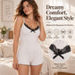 ⏳ Limited-Time Sale Only £9.99 🔥🦋 Women's Butterfly Back Lace Romper – Elegant, Flattering & Comfortable Nightwear