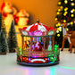 Christmas carousel decorations music box