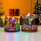 Christmas carousel decorations music box