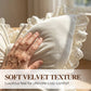 🎁Xmas Sale 50% OFF🦋 Elegant Butterfly Cushion – Lace-Trimmed Decorative Throw Pillow for Cosy Home Décor