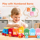 🚂Xmas Sale - 50% OFF✨ 2-in-1 Learning Train Toy Set – Interactive Educational Railway Toy for Toddlers