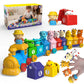 🚂Xmas Sale - 50% OFF✨ 2-in-1 Learning Train Toy Set – Interactive Educational Railway Toy for Toddlers