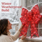 🎄Xmas Sale - 50% OFF❤️24-Inch Pre-Lit LED Christmas Bow – Weatherproof Red Outdoor & Indoor Festive Decoration