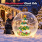 🎄Xmas Gift Picks-50% OFF✨60cm Inflatable Christmas Ball – LED Light-Up Snow Globe Decoration
