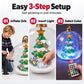 🎄Xmas Gift Picks-50% OFF✨60cm Inflatable Christmas Ball – LED Light-Up Snow Globe Decoration