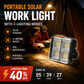 💥 Trending Picks - BUY 2 GET 1 FREE🛍️Portable Solar Work Light – 4-Mode Rechargeable LED Light for Outdoor & Emergency Use