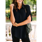 🔥2026 Summer Hot Sale 49% OFF💥Women's Tops Casual V Neck Button Down Shirts Solid Short Sleeve Blouses
