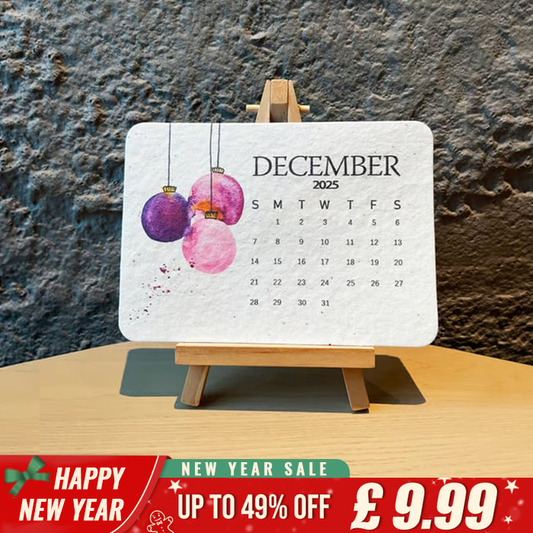 ✨New Year Sale 49% OFF🌱Eco-Friendly Plantable Seed Calendar 2025