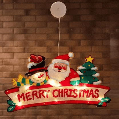 🎅Christmas Sale 49% OFF🎄Christmas Window Hanging Lights🎁Buy 2 or more get Free Shipping