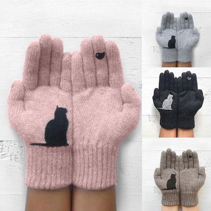 🎅Chrsitmas Sale 49% OFF🐱Cat Fan Cotton Gloves🎁Buy 3 Pairs Pay 2