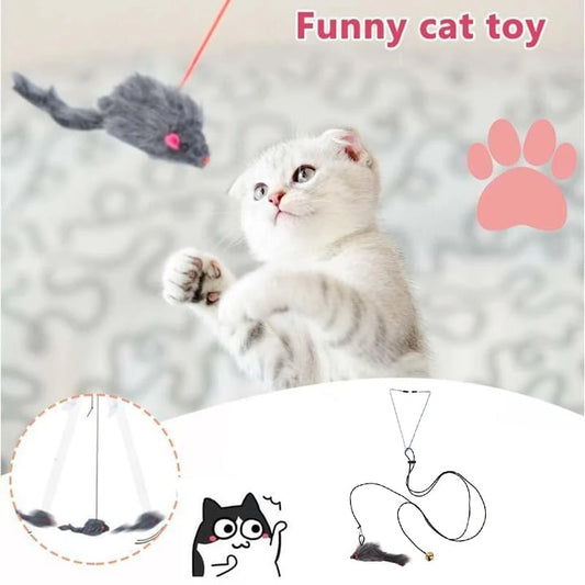 49% OFF - Hanging Door Bouncing Mouse Cat Toy🎁Buy 2 Get 1 Free & Free Shipping
