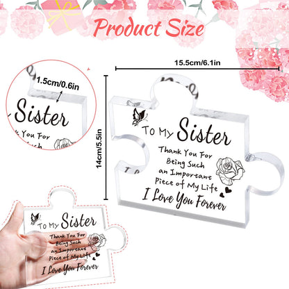 🎅Christmas Sale 49% OFF - 2023 Engraved Puzzle For Daughter/Sisters/Besties/Wife...