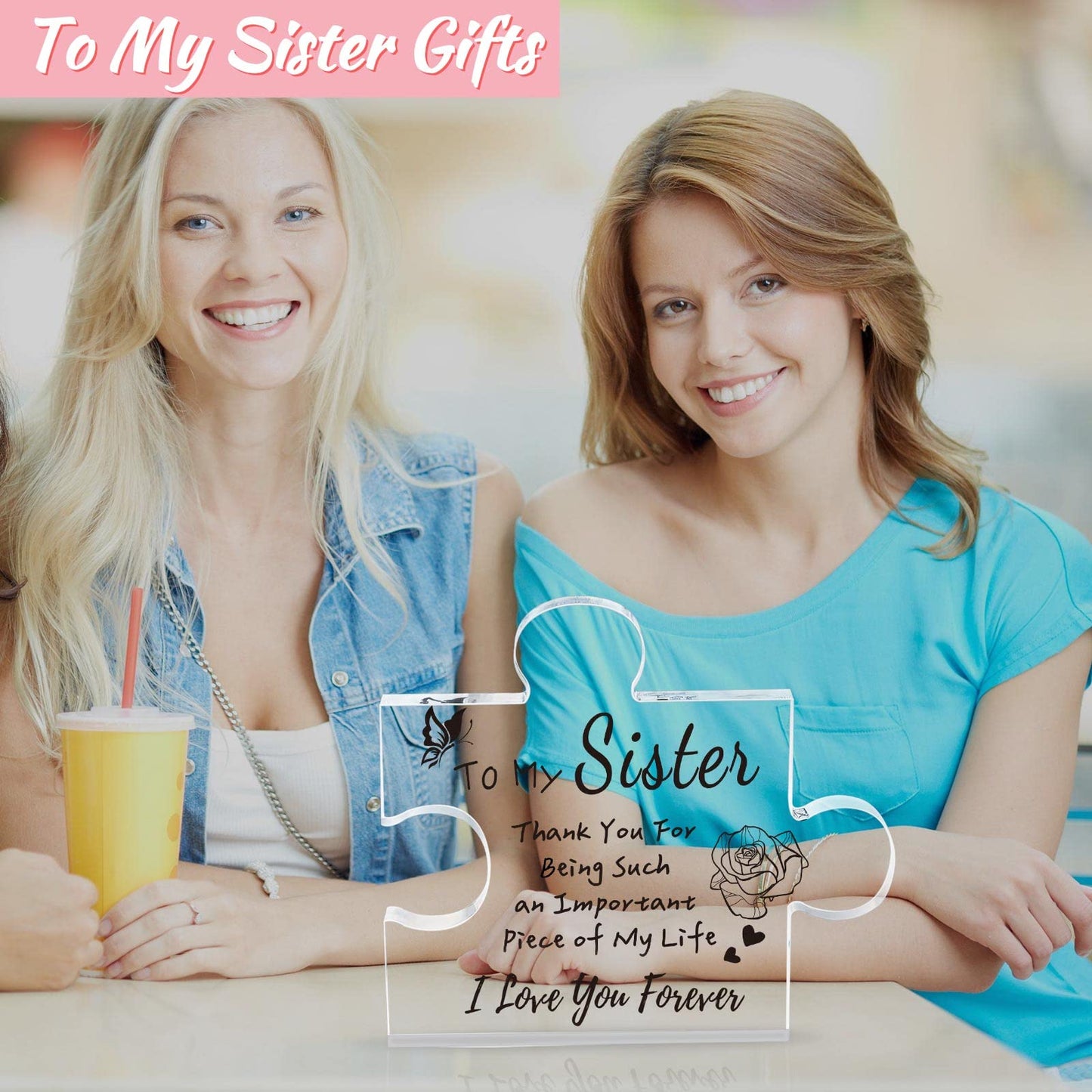 🎅Christmas Sale 49% OFF - 2023 Engraved Puzzle For Daughter/Sisters/Besties/Wife...