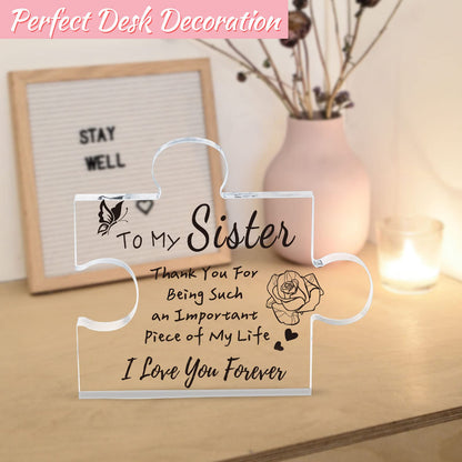 🎅Christmas Sale 49% OFF - 2023 Engraved Puzzle For Daughter/Sisters/Besties/Wife...