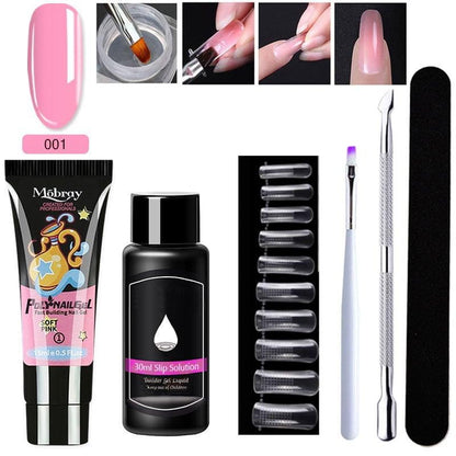 🔥Hot Sale 49% OFF🔥Luxury Crystal Nail Extension Gel Set🎁Buy 3 Pay 2(code:UV)