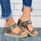 2021 New Ladies High-heeled Hemp Rope Sandals