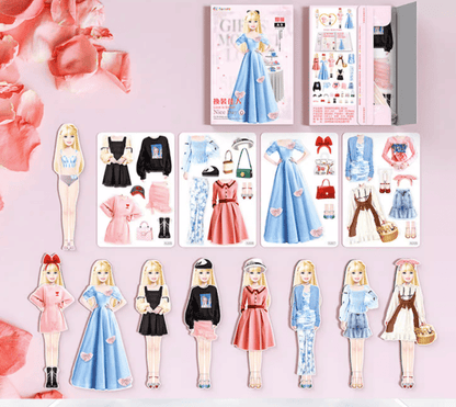 🎅Christmas Sale👧👗Magnetic Dress Up Baby🎁 Buy 2 Get 10% Off