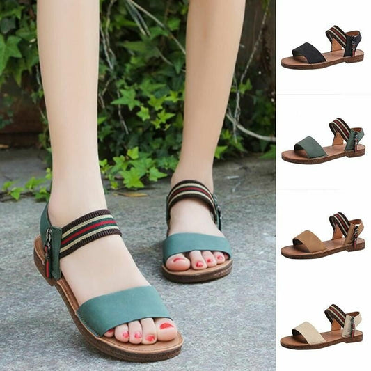 2020 Casual Beach Elastic Sandals