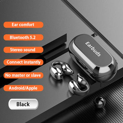 🔥New Year Sale 49% OFF - Wireless Ear Clip Bone Conduction Headphones