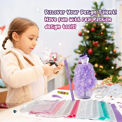 🎅Christmas Sale 49% OFF🎁Girls' Favourite💃Dress Design Craft Making Kit