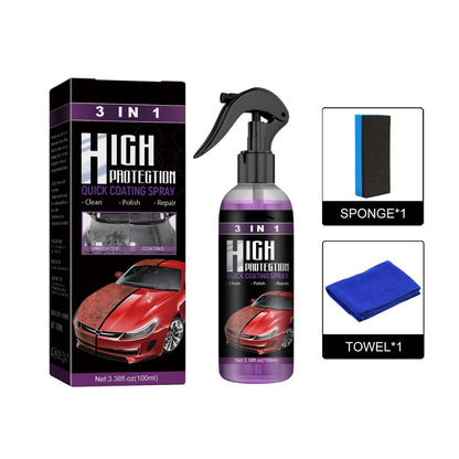 🔥Holiday Sale 49% OFF 🎁3 in 1 Ceramic Car Coating Spray